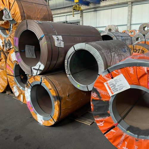 Hot rolled and cold rolled steel coil
